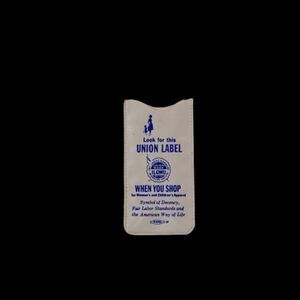 ILGWU Union Label Vintage Sewing Mending Kit Ladies Garment Workers Union
